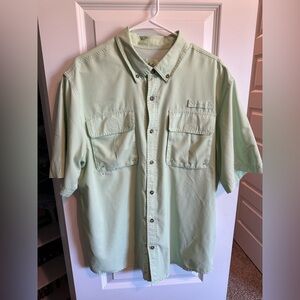Cabela's Mint Green Casual Shirt